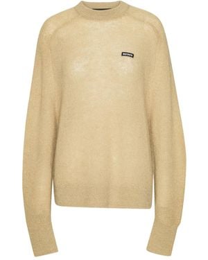 ROTATE BIRGER CHRISTENSEN Jersey con etiqueta del logo - Neutro