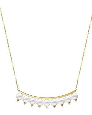 Tasaki 18Kt Collection Line Danger Plus Necklace - Metallic