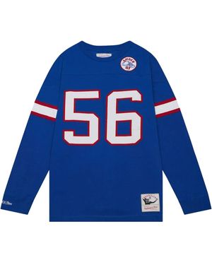 Mitchell & Ness New York Giants 1985 Lawrence Taylor Tシャツ - ブルー