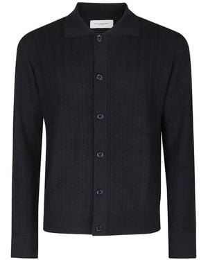 Paolo Pecora Button-Fastening Wool Cardigan - Blue