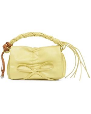 Desigual Kleine Handtasche Mit Geflochtenem Henkel - Mettallic