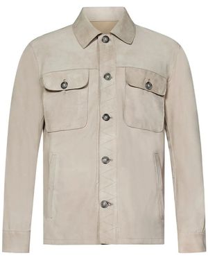 Franzese Collection Brad Pitt シャツジャケット - グレー