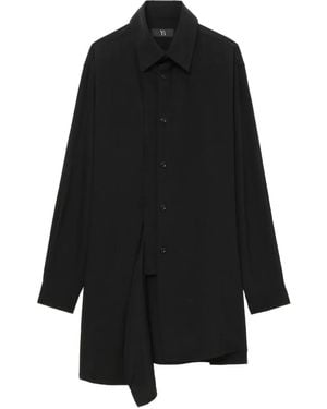 Y's Yohji Yamamoto Camicia Asimmetrica - Nero