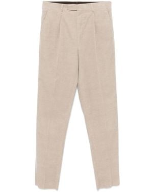 ZEGNA Corduroy Trousers - Natural