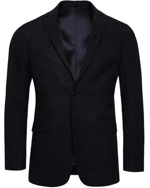 LOJA DAS MEIAS Pocket Single-Button Jacket - Blue