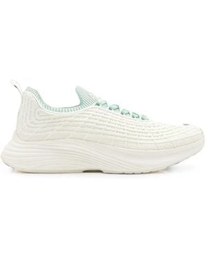 Athletic Propulsion Labs Techloom Zipline Ribbed Knit Sneakers - White