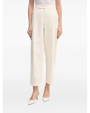 Ouí Pleated Trousers - Natural