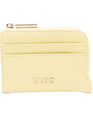 Liu Jo Zip Cardholder - Natural
