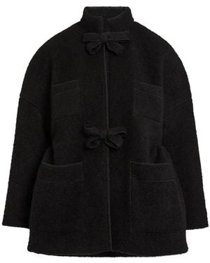 Giambattista Valli Cappotto Con Applicazione - Nero