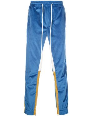 God's Masterful Children Velvet Retro Pants - Blue