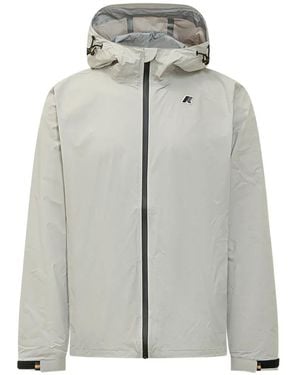 K-Way Charmian Travel Hooded Jacket - Grey