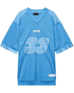 RTA Andres Mesh T-shirt - ブルー