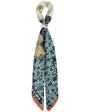 Bimba Y Lola Breloque Pour Foulard Cygne - Blue