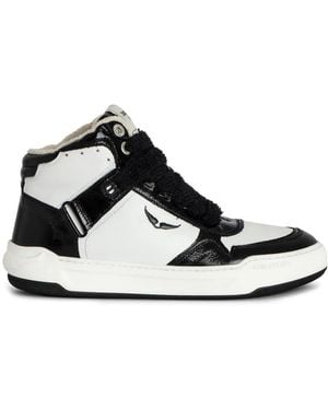 Zadig & Voltaire Wings High-Top Trainers - Black