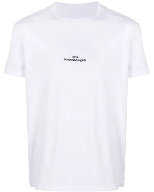 Maison Margiela ロゴ Tシャツ - ホワイト