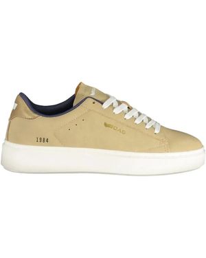 Gast Logo-Print Trainers - Natural