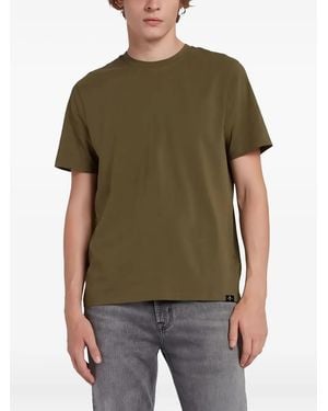 7 For All Mankind Crew-Neck T-Shirt - Green