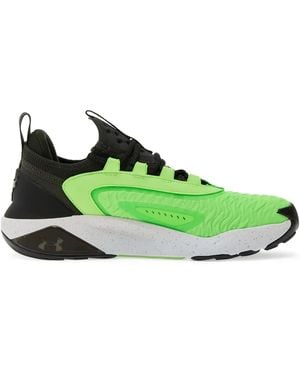 Under Armour Project Rock 7 Mesh-Panelled Sneakers - Green