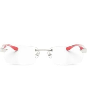 Maybach Lunettes De Vue Rectangulaires The Artist Iii - White
