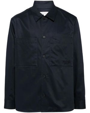 Maison Kitsuné Cotton Shirt - Blue