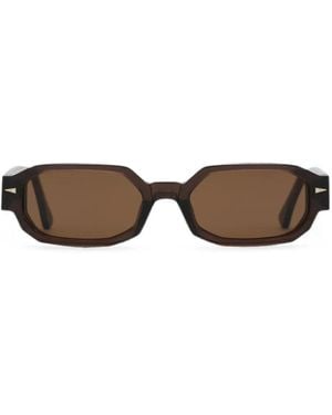 Ahlem Gafas De Sol Jules Con Montura Geométrica - Marrón