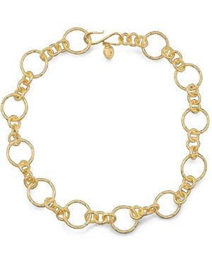 Sylvia Toledano Saturn Brass Necklace - Metallic