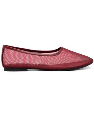 Senso Dena Mesh Ballerina Shoes - Red