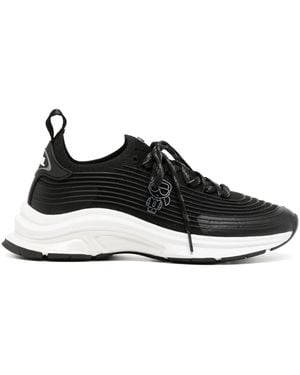 KARL LAGERFELD Lux Finesse Plexikonic Low-Top Trainers - Black
