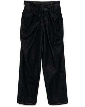 JNBY Bow-Detail Jeans - Black