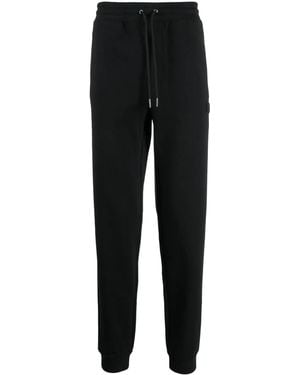HUGO Boss Black Thick Cotton Drawstring Waist Joggers Trousers