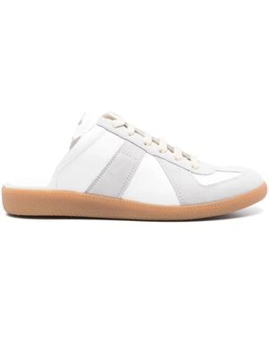 Maison Margiela パネル スリッポン - ホワイト