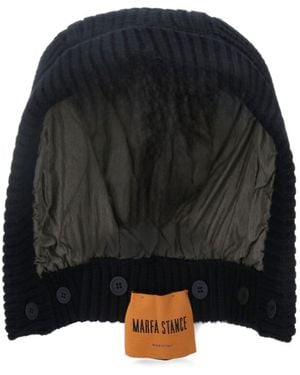 MARFA STANCE Reversible Attachable Hood - Black