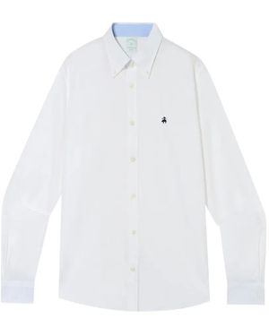 Brooks Brothers Oxford Button-Down Shirt - White