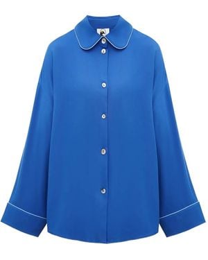 Sleeper Pastelle Hemd - Blau