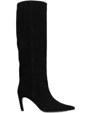 Lola Cruz Elizabeth 85 Knee-High Boots - Black