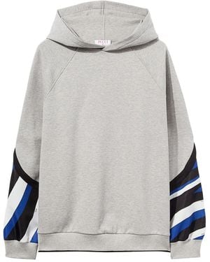 PUCCI Hoodie Mit Iride-Print - Grau
