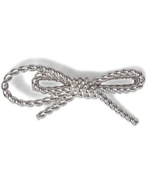 Claudie Pierlot Bow Knot Hair Clip - メタリック