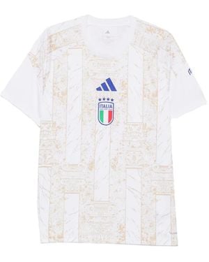 adidas Logo-Patch T-Shirt - White