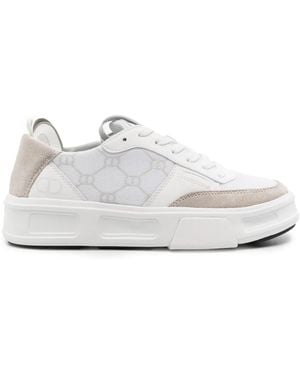 Twinset Fessura Panelled Trainers - White