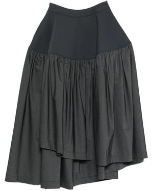 Issey Miyake Mute Asymmetric Gathered Dress - Grey