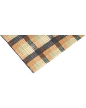 Dries Van Noten Karierter Bandana-Schal - Natur