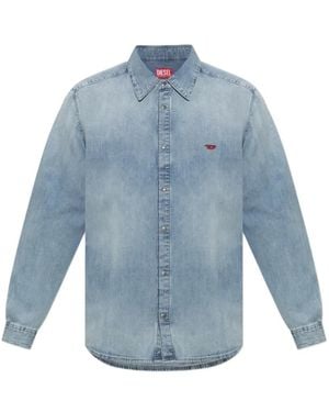 DIESEL D-Simply Denim Shirt - Blue
