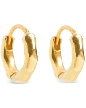 freya rose Huggies Earrings - Metallic