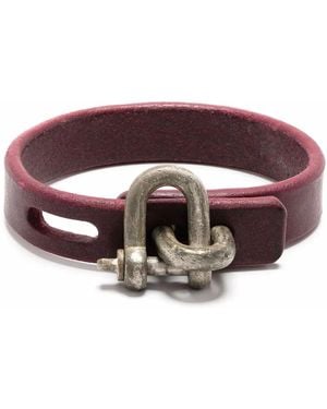 Parts Of 4 Restraint Charm Thin Bracelet - Brown