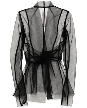 Rick Owens Ls Strutter Jacket - Black