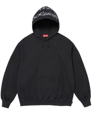 Supreme Sudadera Forever Con Capucha Y Estampado Gráfico - Negro