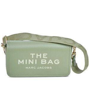 Marc Jacobs The Mini Bag Leather Shoulder Bag - Green
