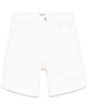 Agolde Indra Shorts - White