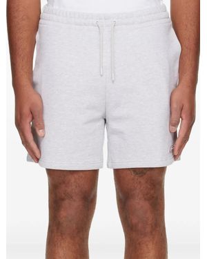 CASABLANCA Patch Jersey Sweatshorts - White