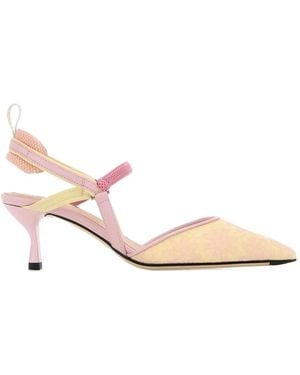Fendi Colibrì Lite Pumps Mit Stickerei - Pink
